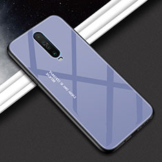 Custodia Silicone Specchio Laterale Sfumato Arcobaleno Cover per Xiaomi Poco X2 Grigio