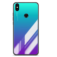 Custodia Silicone Specchio Laterale Sfumato Cover per Xiaomi Mi A2 Multicolore