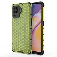 Custodia Silicone Trasparente Laterale 360 Gradi Cover AM1 per Oppo A94 4G Verde