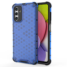 Custodia Silicone Trasparente Laterale 360 Gradi Cover AM1 per Samsung Galaxy A13 5G Blu