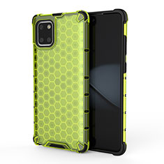 Custodia Silicone Trasparente Laterale 360 Gradi Cover AM1 per Samsung Galaxy A81 Verde