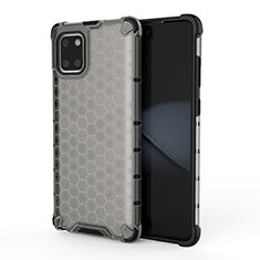 Custodia Silicone Trasparente Laterale 360 Gradi Cover AM1 per Samsung Galaxy M60s Nero