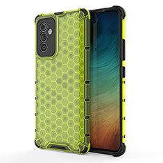 Custodia Silicone Trasparente Laterale 360 Gradi Cover AM1 per Samsung Galaxy Quantum2 5G Verde