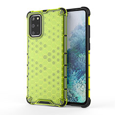 Custodia Silicone Trasparente Laterale 360 Gradi Cover AM1 per Samsung Galaxy S20 Plus Verde