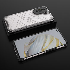 Custodia Silicone Trasparente Laterale 360 Gradi Cover AM2 per Huawei Nova 10 Pro Chiaro