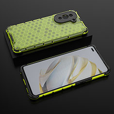 Custodia Silicone Trasparente Laterale 360 Gradi Cover AM2 per Huawei Nova 10 Pro Verde