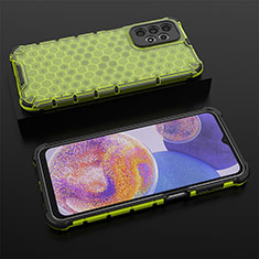 Custodia Silicone Trasparente Laterale 360 Gradi Cover AM2 per Samsung Galaxy A23 4G Verde