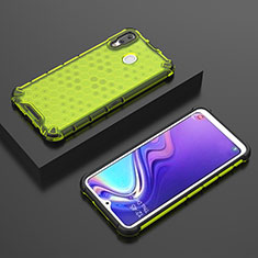 Custodia Silicone Trasparente Laterale 360 Gradi Cover AM2 per Samsung Galaxy M20 Verde