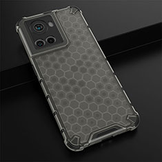 Custodia Silicone Trasparente Laterale 360 Gradi Cover AM3 per OnePlus Ace 5G Nero