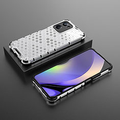 Custodia Silicone Trasparente Laterale 360 Gradi Cover AM3 per Realme 10 Pro 5G Bianco