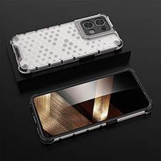 Custodia Silicone Trasparente Laterale 360 Gradi Cover AM3 per Xiaomi Redmi Note 13 5G Bianco