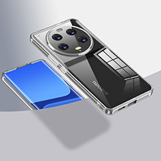 Custodia Silicone Trasparente Laterale 360 Gradi Cover QK1 per Xiaomi Mi 13 Ultra 5G Chiaro