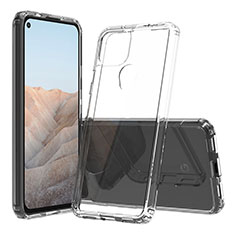 Custodia Silicone Trasparente Laterale 360 Gradi Cover Z01J per Google Pixel 5a 5G Chiaro