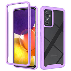 Custodia Silicone Trasparente Laterale 360 Gradi Cover ZJ4 per Samsung Galaxy A05s Lavanda