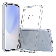 Custodia Silicone Trasparente Laterale 360 Gradi Cover ZJ5 per Google Pixel 4a 5G Chiaro