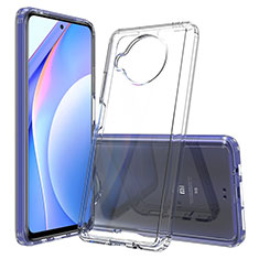 Chiaro Custodia Silicone Trasparente Laterale 360 Gradi Cover ZJ5 per Xiaomi Mi 10i 5G Chiaro