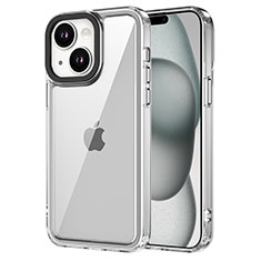 Custodia Silicone Trasparente Laterale Cover AC1 per Apple iPhone 13 Chiaro