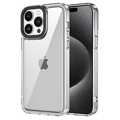 Custodia Silicone Trasparente Laterale Cover AC1 per Apple iPhone 13 Pro Chiaro