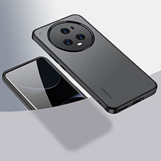 Custodia Silicone Trasparente Laterale Cover AC1 per Huawei Honor Magic5 Pro 5G Nero