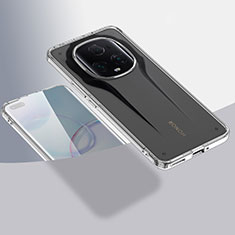 Custodia Silicone Trasparente Laterale Cover AC1 per Huawei Honor Magic5 Ultimate 5G Chiaro