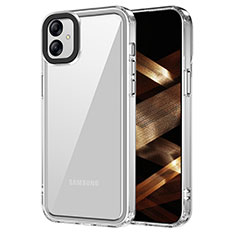 Custodia Silicone Trasparente Laterale Cover AC1 per Samsung Galaxy A04 4G Chiaro