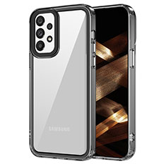 Custodia Silicone Trasparente Laterale Cover AC1 per Samsung Galaxy A33 5G Nero