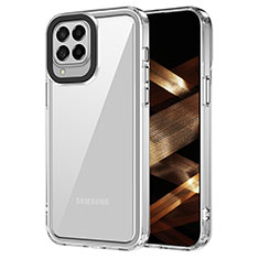 Custodia Silicone Trasparente Laterale Cover AC1 per Samsung Galaxy M33 5G Chiaro