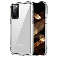 Custodia Silicone Trasparente Laterale Cover AC1 per Samsung Galaxy S20 FE 4G Chiaro