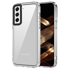 Custodia Silicone Trasparente Laterale Cover AC1 per Samsung Galaxy S21 FE 5G Chiaro