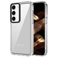 Custodia Silicone Trasparente Laterale Cover AC1 per Samsung Galaxy S23 5G Chiaro