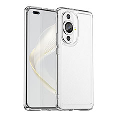 Custodia Silicone Trasparente Laterale Cover J02S per Huawei Nova 11 Ultra Chiaro