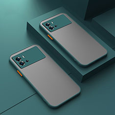 Custodia Silicone Trasparente Laterale Cover M01 per Vivo iQOO 9 Pro 5G Verde