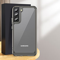 Custodia Silicone Trasparente Laterale Cover M03 per Samsung Galaxy S24 5G Grigio