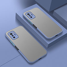 Custodia Silicone Trasparente Laterale Cover P01 per Xiaomi Poco X3 GT 5G Grigio Lavanda