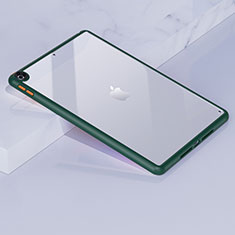Custodia Silicone Trasparente Laterale Cover per Apple iPad 10.2 (2021) Verde