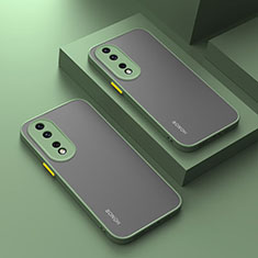 Custodia Silicone Trasparente Laterale Cover per Huawei Honor 90 5G Verde