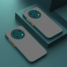 Custodia Silicone Trasparente Laterale Cover per Huawei Nova Y91 Verde Notte
