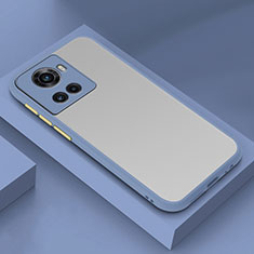 Custodia Silicone Trasparente Laterale Cover per OnePlus Ace 5G Grigio Lavanda
