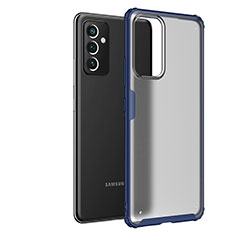Custodia Silicone Trasparente Laterale Cover per Samsung Galaxy Quantum2 5G Blu