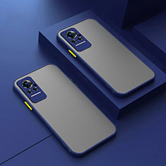 Custodia Silicone Trasparente Laterale Cover per Xiaomi Civi 1S 5G Blu