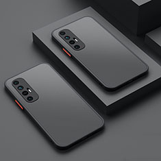 Custodia Silicone Trasparente Laterale Cover per Xiaomi Mi 10S 5G Nero