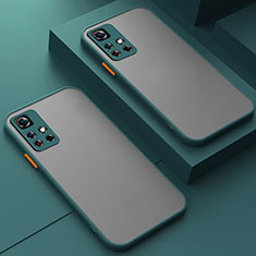 Custodia Silicone Trasparente Laterale Cover per Xiaomi Redmi 10 4G Verde