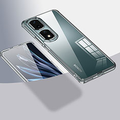 Custodia Silicone Trasparente Laterale Cover W01L per Huawei Honor 90 Pro 5G Chiaro