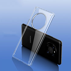 Custodia Silicone Trasparente Laterale Cover W01L per Huawei Mate 40 Chiaro