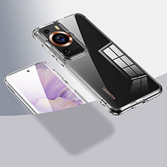 Custodia Silicone Trasparente Laterale Cover W01L per Huawei P60 Pro Chiaro