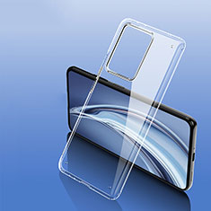 Custodia Silicone Trasparente Laterale Cover W01L per Xiaomi Mi 11T 5G Chiaro