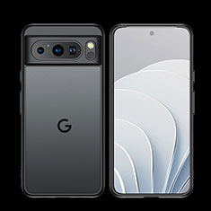 Custodia Silicone Trasparente Laterale Cover WL1 per Google Pixel 8 Pro 5G Nero