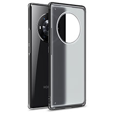 Custodia Silicone Trasparente Laterale Cover WL1 per Huawei Honor Magic3 5G Nero