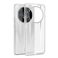 Custodia Silicone Trasparente Laterale Cover WL1 per Huawei Honor Magic4 Ultimate 5G Chiaro