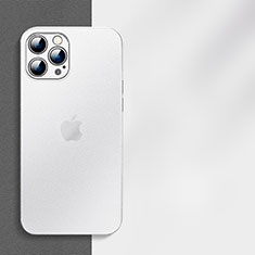 Custodia Silicone Trasparente Laterale Cover WT1 per Apple iPhone 15 Pro Bianco